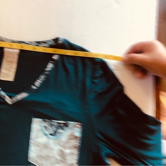 Chico’s Woman’s Paisley Woven-Back Tunic Plus Size L - Picture 9 of 14